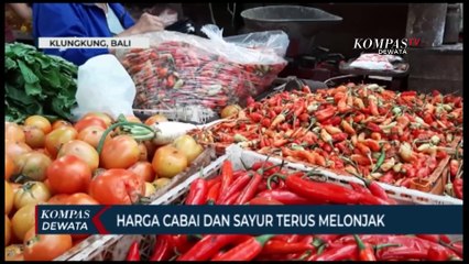 Harga cabai dan Sayur Terus Melonjak