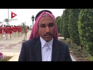 خالد فودة يرفع علم مصر في ساحة العلم في طابا.. ويؤكد: عودتها عيد للمصريين