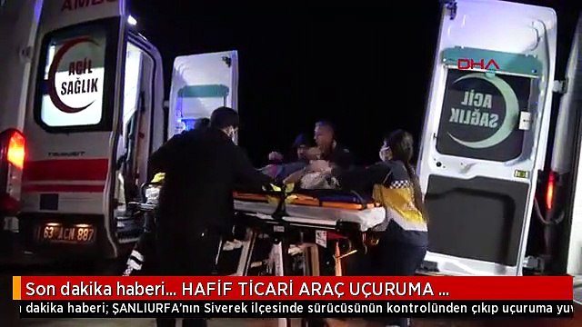 Son dakika haberi... HAFİF TİCARİ ARAÇ UÇURUMA YUVARLANDI; 1'İ BEBEK, 2 ÖLÜ, 6 YARALI