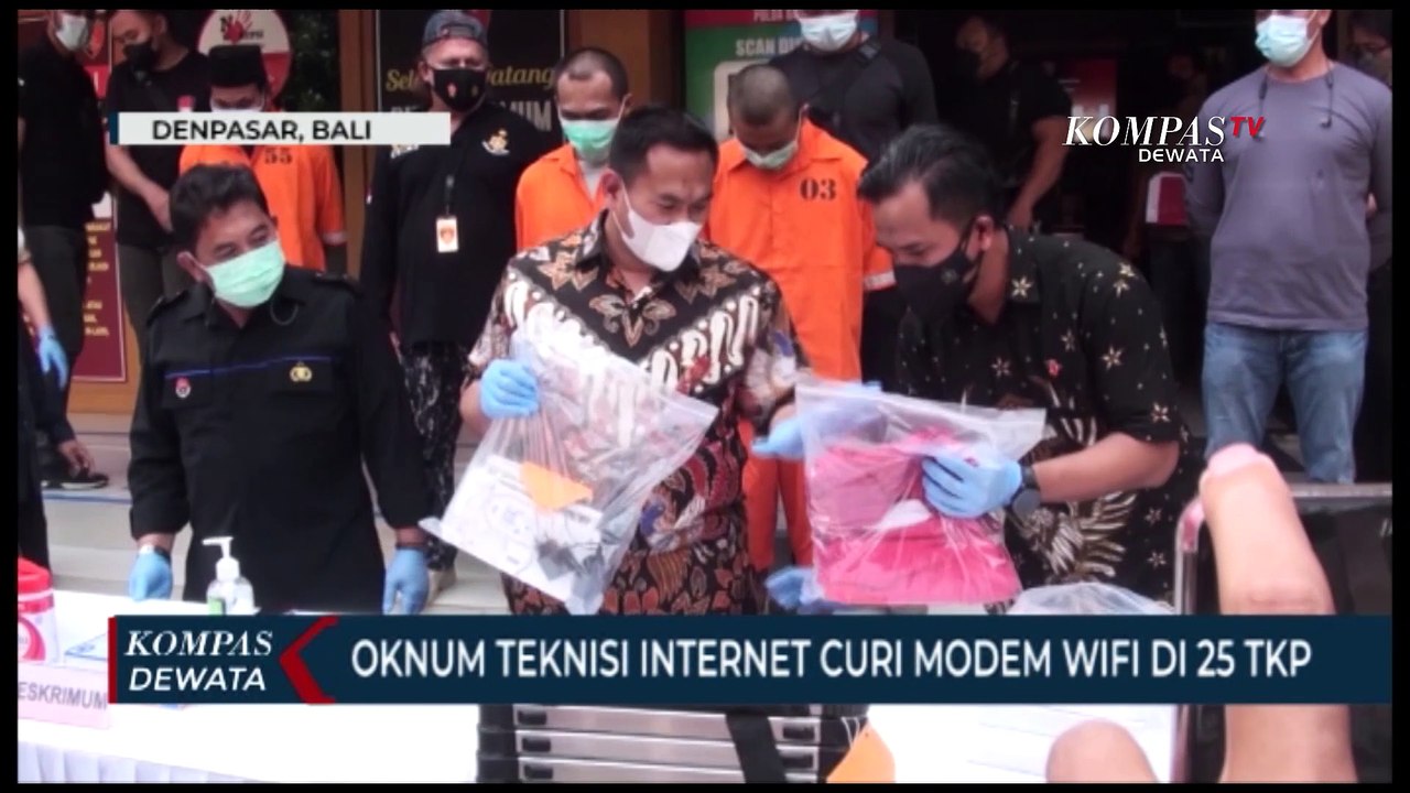 Oknum Teknisi Internet Curi Modem Wifi
