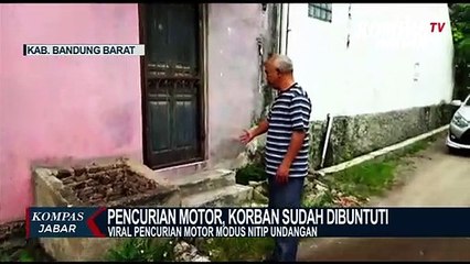 Pencurian Motor, Korban Sudah Dibuntuti