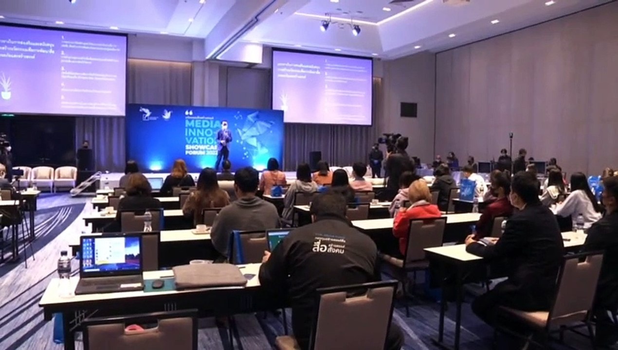 ประธานอนุกรรมการนวัตกรรมสื่อจัด "เสวนานวัตกรรมสื่อสร้างสรรค์ Media Innovations Showcase & Forum 2022" กองทุนพัฒนาสื่อปลอดภัยและสร้างสรรค์
