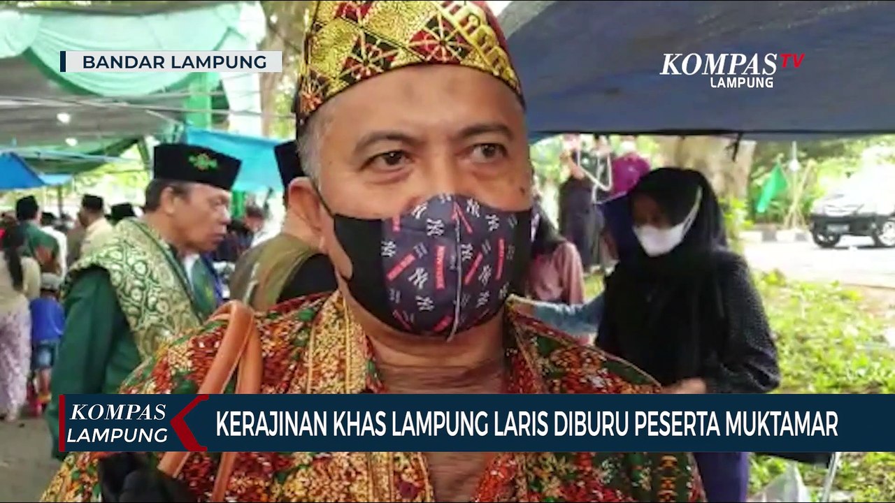Kerajinan Khas Lampung Laris Diburu Peserta Muktamar
