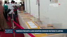 Pameran Kitab Karya Ulama Nusantara Ramaikan Muktamar di Lampung