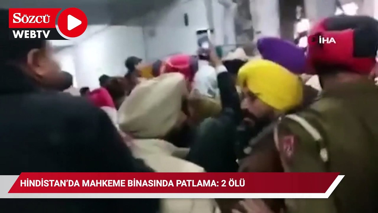 Hindistan’da mahkeme binasında patlama: 2 ölü