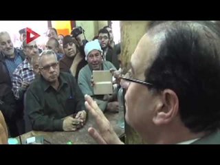 محافظ الدقهلية "اللحمة بـ68 جنيه"..ومسنة "رخصوا لنا الحاجة إحنا جوعنا"