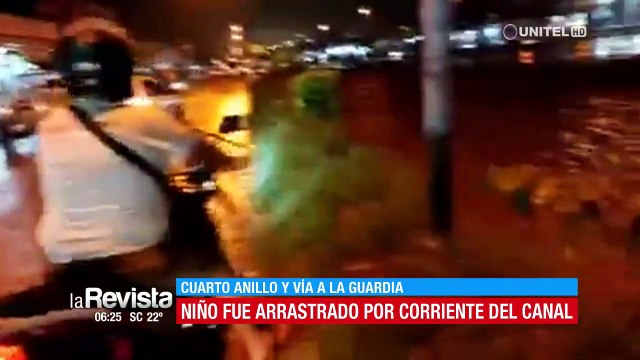 Menor cayó al canal cuando intentaba cruzar un puente, fue arrastrado por el agua y su cuerpo aún no fue encontrado