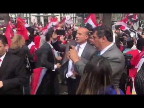 مسيرة للجالية المصرية في واشنطن: ارفع راسك فوق إنت مصري