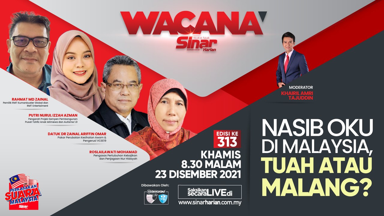[LIVE] Nasib OKU di Malaysia, tuah atau malang?