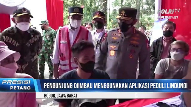 Pastikan Tak Ada Lonjakan Covid 19 Pasca-Nataru, Kapolri Terjun Langsung Cek Prokes di Tempat Wisata