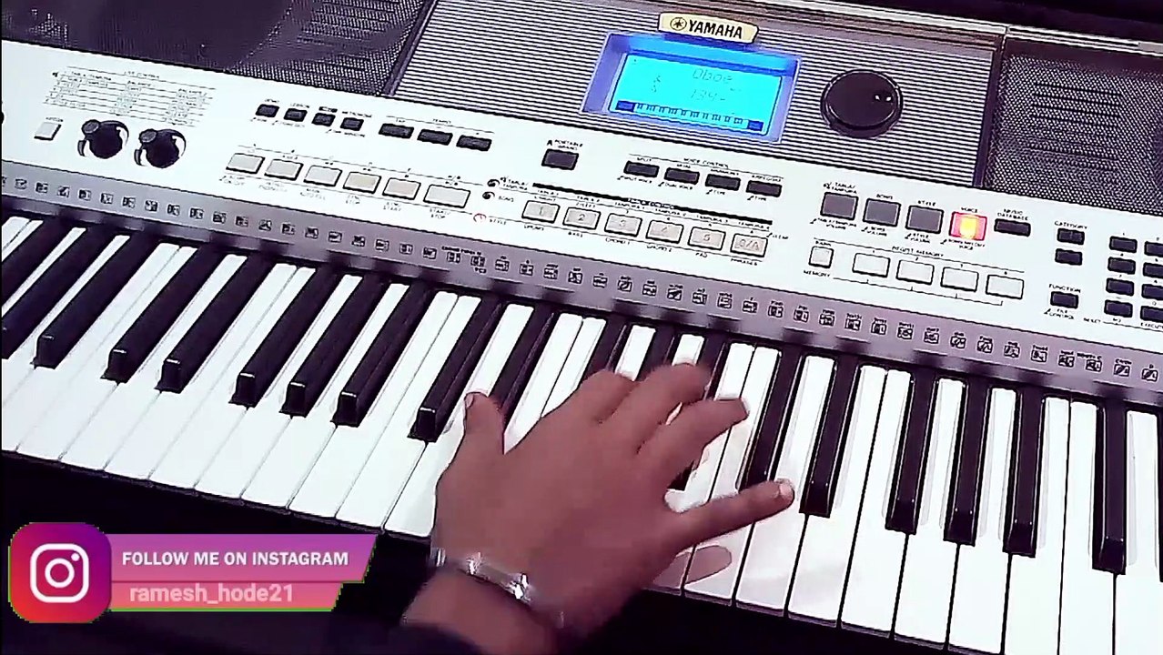 Dekh tuni bayko Kashi nachi rayni piano cover