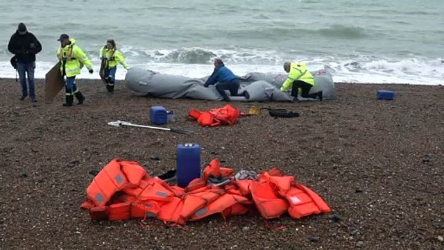 Another suspected migrant boat washes up near Shoreham - with lifejackets and clothing on board