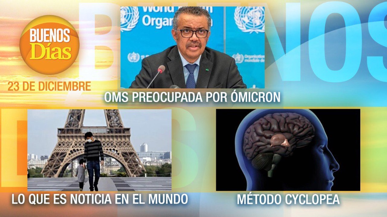 Noticias del Jueves 23 de Diciembre - Buenos Días