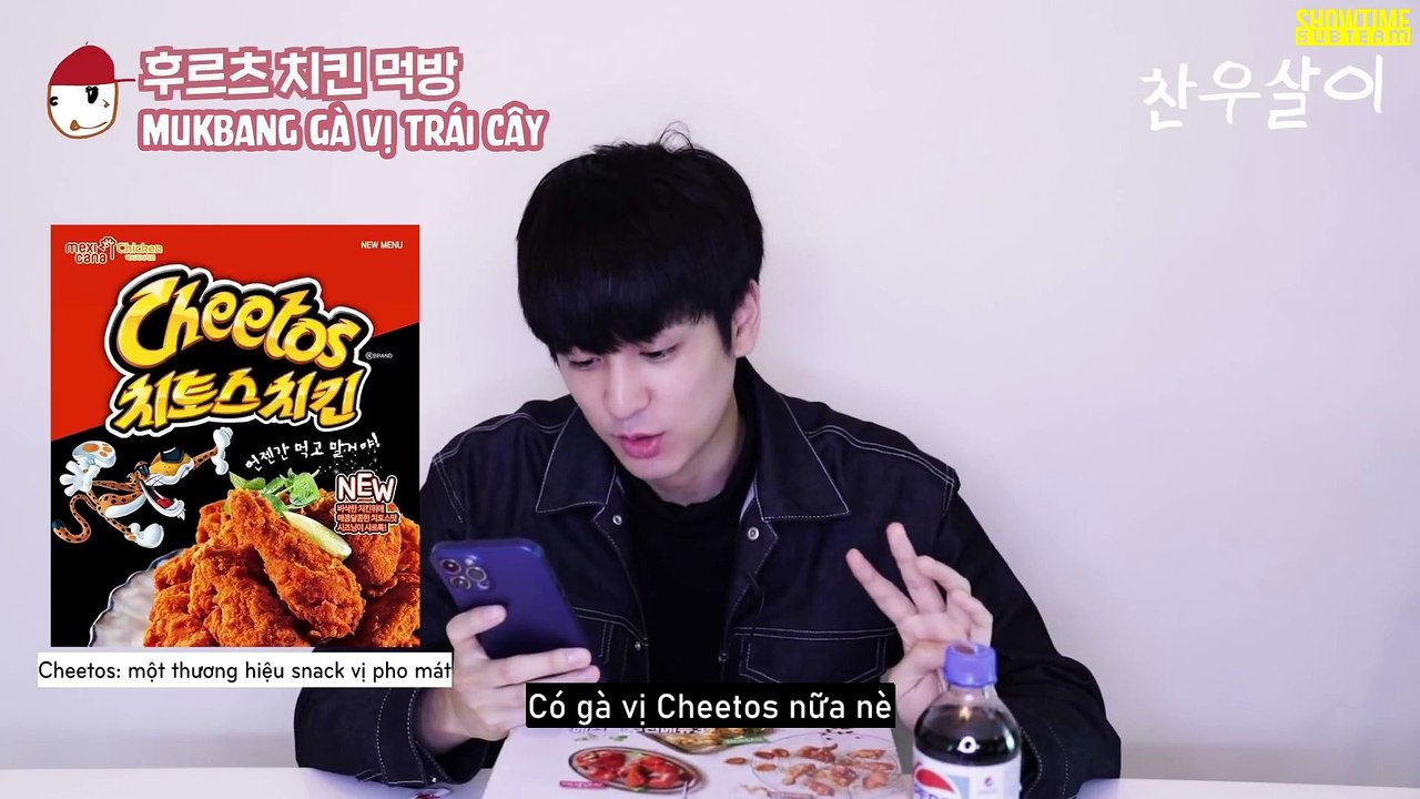 [CHANWOOSARI] Tập 109: Chuyên mục Mukbang Gà rán Mexicana vị trái cây