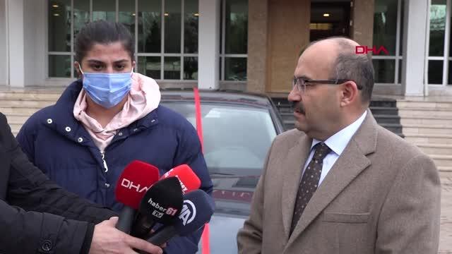 SPOR Olimpiyat şampiyonu Sürmeneli, otomobille ödüllendirildi