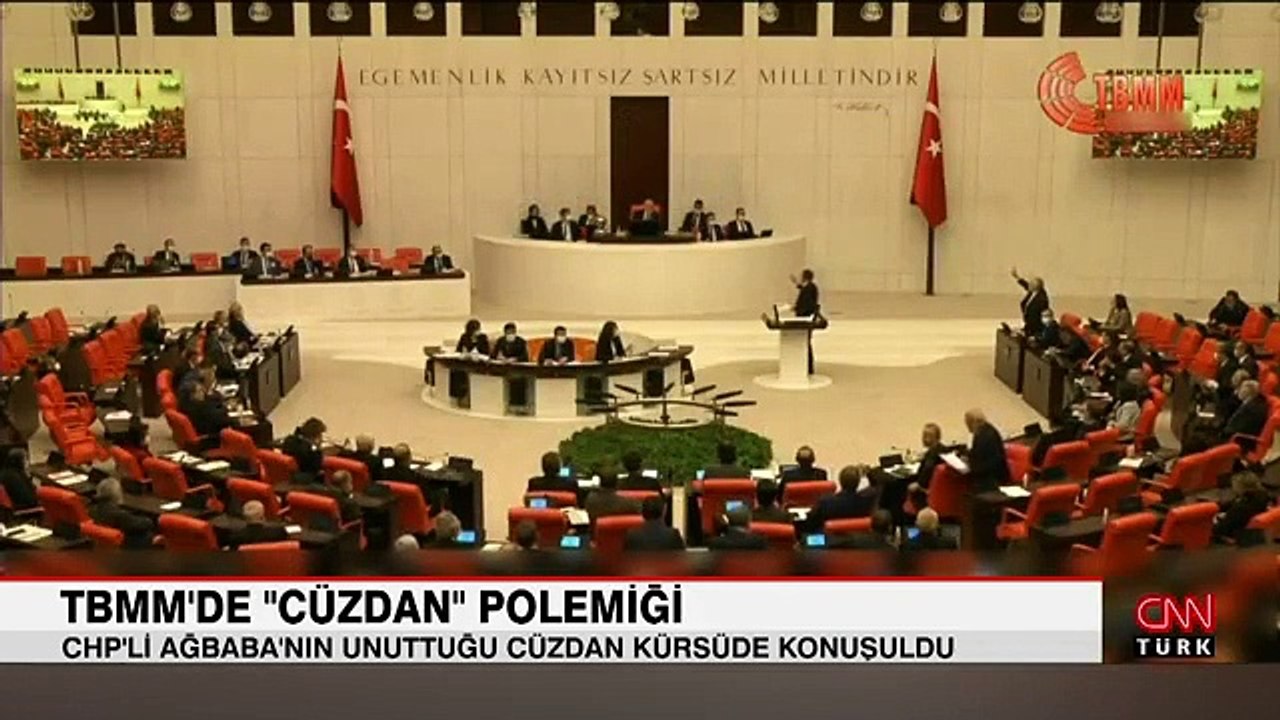 CHP'li vekil kürsüde cüzdanını unuttu, AK Partili vekil bombayı patlattı