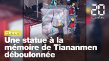 Hong Kong: Une statue à la mémoire des victimes de Tiananmen déboulonnée