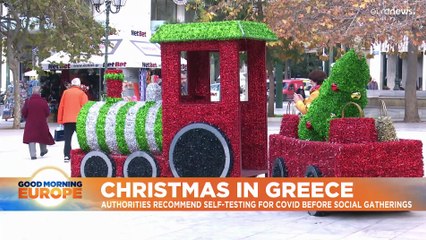 Athens cautious as Greece prepares for another Christmas with COVID