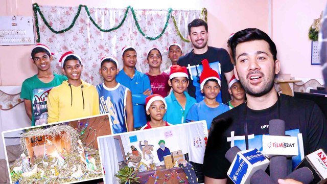 Sunny Deol's Son Karan Deol Celebrate Christmas With Kids