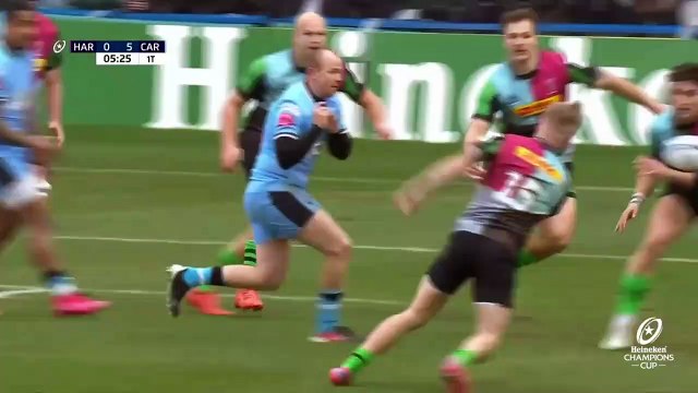 Harlequins vs. Cardiff Rugby - Match Highlights