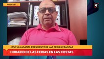 Horario de las ferias en las fiestas
