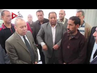 محافظ دمياط يتفقد شون القمح قبل بدء موسم التوريد‎