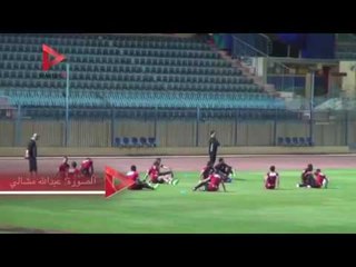 الأهلي يؤدي المران النهائي استعدادا لمواجهة أسوان بالدوري المصري