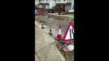 Lancing sewage leak: Video shows anger of residents after latest burst just days before Christmas