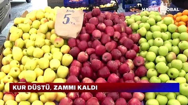 Kur düştü, zammı kaldı