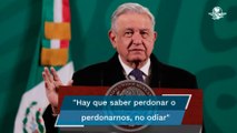 En Navidad, AMLO llama a la reconciliación, a perdonar, no odiar y dar mucho amor