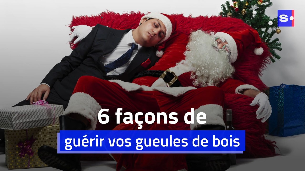 Fêtes de fin d'année : 6 façons de guérir vos gueules de bois