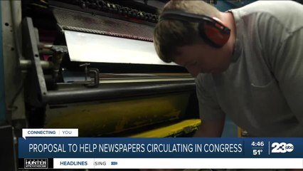 Congressional plan could keep small newspapers afloat