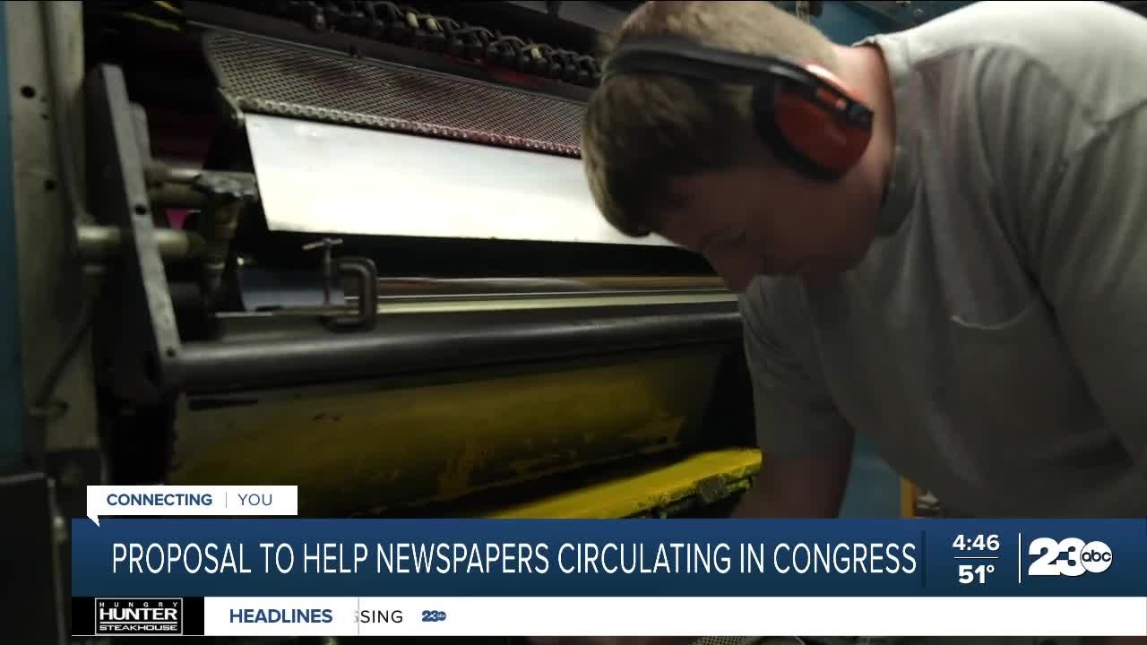 Congressional plan could keep small newspapers afloat