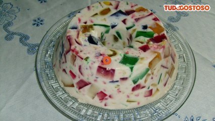 Gelatina colorida