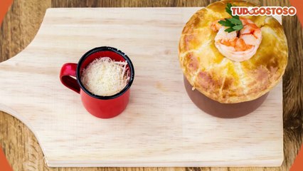 Empadão de camarão