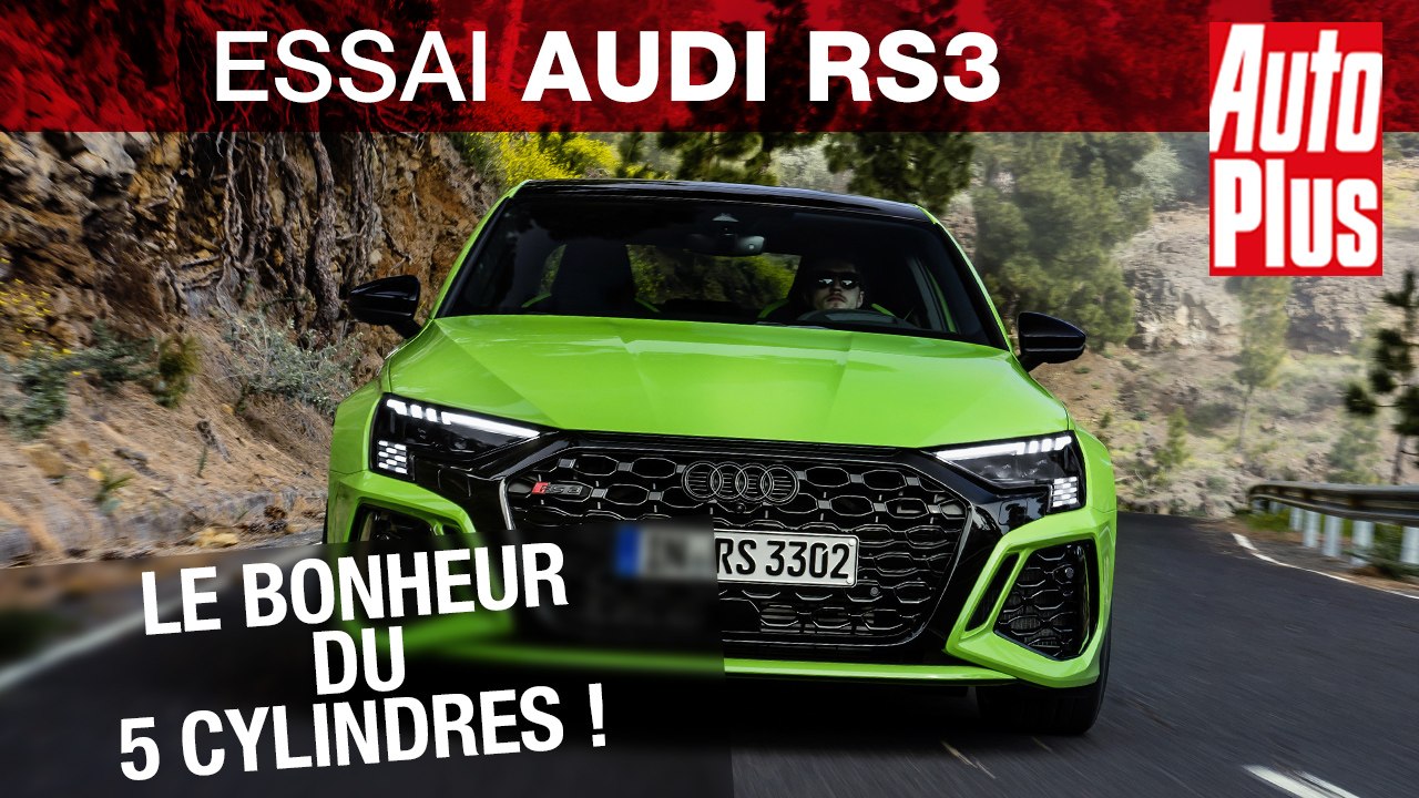 Essai Audi RS 3 (2021) : le bonheur du 5 cylindres !