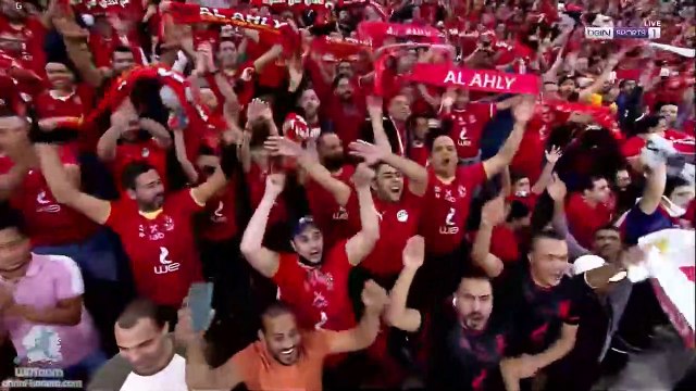 الشوط الاول مباراة الرجاء الرياضي و الاهلي المصري 1-1 السوبر الافريقي 2021