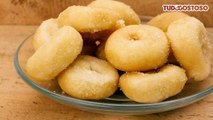 Rosquinha de leite condensado simples e fácil.