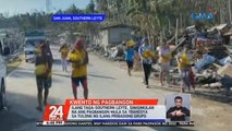 Ilang taga-Southern Leyte, sinisimulan na ang pagbangon mula sa trahedya sa tulong ng ilang pribadong grupo | 24 Oras