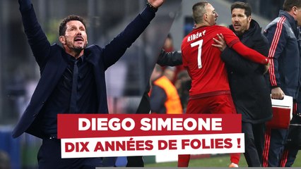 Diego Simeone, ses moments les plus fous à l’Atlético !