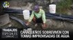 Caraqueños sobreviven con tomas improvisadas de agua - Especiales VPItv