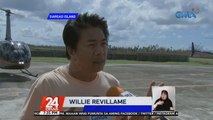 Willie Revillame, personal na nagpunta at nagbigay ng tulong pinansyal sa mga biktima ng Bagyong Odette sa Siargao | 24 Oras