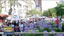 Pueblo de Argentina marcha por la liberación de presos políticos durante el Gobierno de Macri