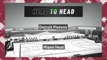 Miami Heat vs Detroit Pistons: Over/Under