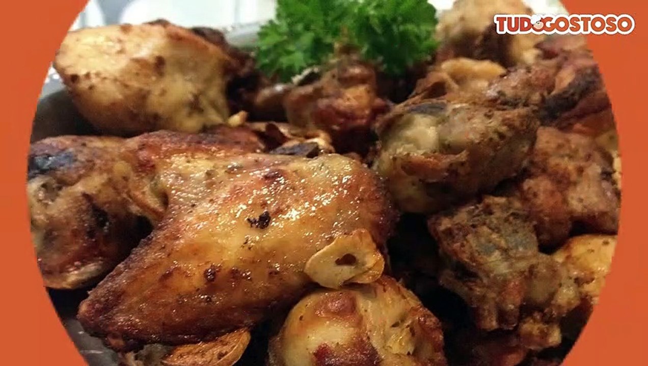 Frango à passarinho na pressão