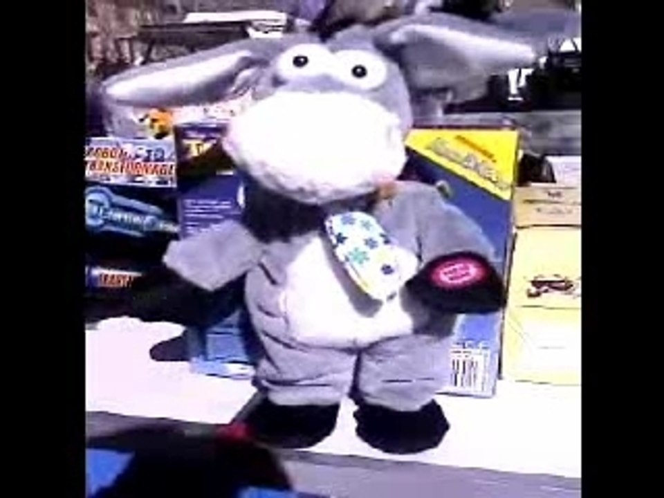 peluche automate l'Ane dandine