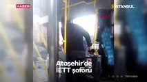 Otobüs şoförü tartıştığı yolculara bıçak çekti