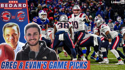 Lazar & Bedard's Game Picks for Patriots-Bills