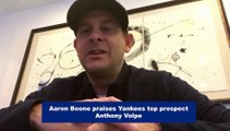 Yankees Manager Aaron Boone Praises New York's Top Prospect Anthony Volpe