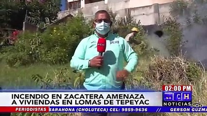 “Chispazo” por trabajos de soldadura, provoca incendio en zacatera de col. Tepeyac